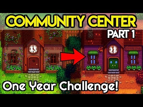 🏆Community Center ONE Year Challenge #1🏆- *IMPOSSIBLE?* - Stardew Valley