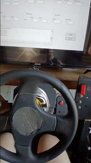 ffb dd hoverboard wheel is finished #automobile #diy #arduino #hoverboard #direct drive #simracing