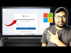 How to Create Microsoft Account in Laptop 2026 | Microsoft Account Kaise Banaye | Microsoft Account