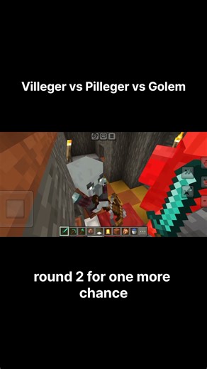 Villeger vs Pilleger 😱 | #minecraft #minecraftgameplay #minecraftshorts