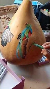 Un quetzal #art #drawing