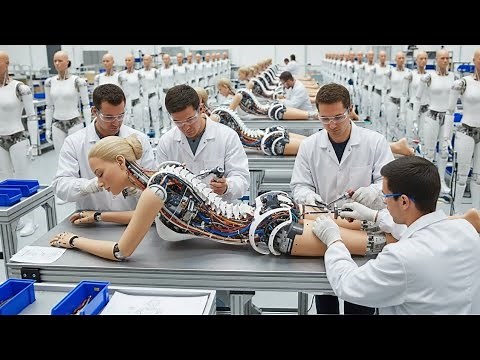 Inside China's Secret Humanoid Robot Factory: From Metal Frame to Al-Powered Humanoid (Full Process)