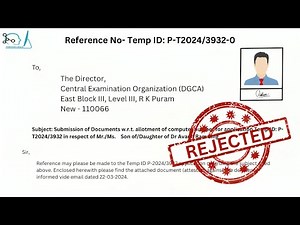 Rejection Of Computer Number | "DGCA Partial vs Complete Rejection" Of Computer Number Explained
