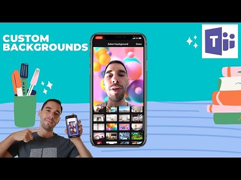 How to blur and change Microsoft Teams background on iPhone (iOS)