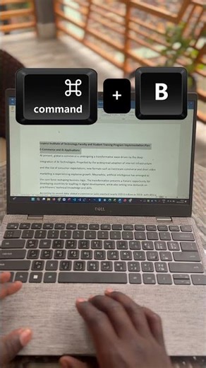 Make Text Bold in Word