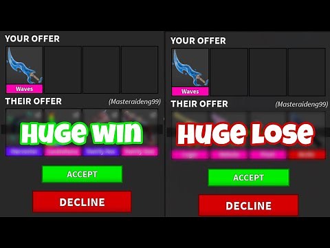 WHAT DO PPL WILL OFFER FOR THE NEW WAVES GODLY KNIFE IN MM2