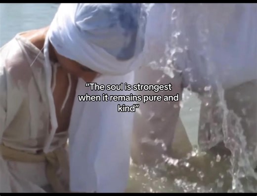 Peace flows to those who walk gently in truth 🕊️ #mandaean #mandaeans #MandaeanCulture #SabianMandaeans #fyp