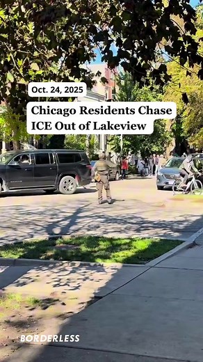 Lakeview Residents Stand Up Against ICE Agents