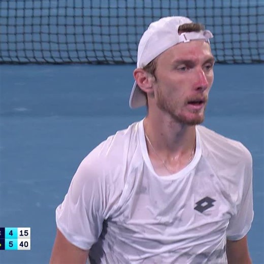 🚨 Upset ALERT! 🚨 Slovakian Qualifier Lukas Klein who is ranked 163rd in the world is now up 2 sets to 1 over Zverev! 😲🎾 🖥️ #AO2024 | Live & Free: https://nine.social/vKO #9WWOS #AusOpen #Tennis | Wide World of Sports