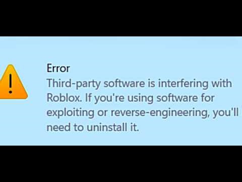 Fix Roblox Error Third-Party Software Is Interfering With Roblox After Installing NTE PC