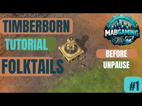 Before You Unpause 🚦 Folktails Beginner Guide | Timberborn Tutorial Ep 1