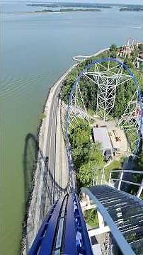 Millennium Force at Cedar Point is AWESOME! #cedarpoint #pov #rollercoaster #sixflags #amusmentpark