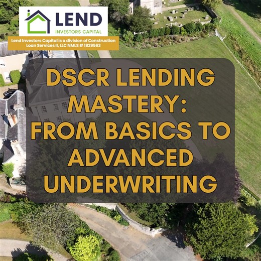 DSCR Lending Mastery: From Basics to Advanced Underwriting Understanding Debt Service Coverage Ratio (DSCR) is crucial for real estate investors, especially as we approach 2026. DSCR remains the most important loan product for those looking to invest in real estate. Key points to consider include: - The significance of DSCR in evaluating a property's ability to generate enough income to cover its debt obligations. - How advanced underwriting techniques can enhance investment strategies. - The ro