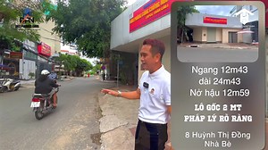 10K views · 235 reactions | ❇️NHÀ PHỐ 2MT - NHÀ BÈ❇️TRUNG TÂM HÀNH CHÁNH NHÀ BÈ LIỀN KỀ PHÚ MỸ HƯNG❇️ ☑️Giá 26T9 TL -Diện tích : 12.43(nở hậu 12.59)x24.43 -HH 1% Gửi Ae MG ☎️0792881889 | Nhà Đất Hùng Thuận | Facebook