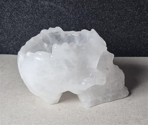 Clear Quartz Skull Bowl - Etsy