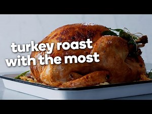 How to make a roast turkey with stuffing