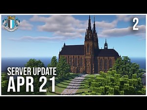 Impressive European Cathedral - Minecraft World Tour (April 2021)