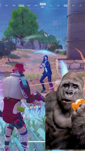 Fortnite with memes or How to elim John Wick 😂 #fortnite #fortnitefunnymoments #playstation #memes