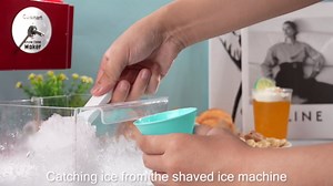 Snow Cone Cups and Straws Set - 8 Reusable Snow Cone Cups (4 Colors) + 100 Disposable Spoon Straws | Compatible with Nostalgia & Cuisinart Shaved Ice Machine