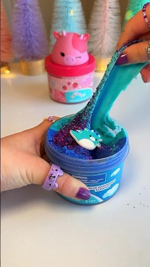 Unboxing SQUISHMALLOW SLIMES! 😱😳 *rare fidget haul*