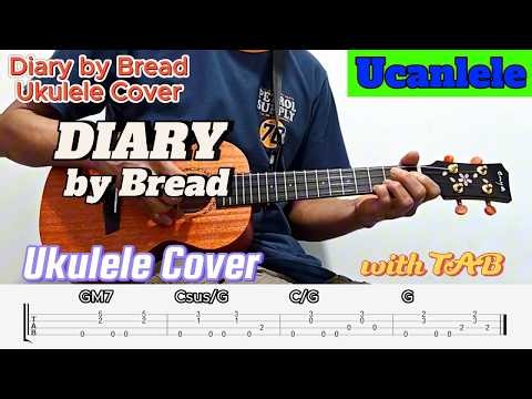 Diary by Bread Ukulele Cover with TAB ‪@UCanLele2023‬