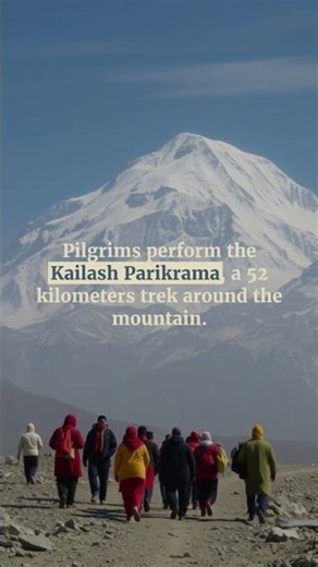 ✨ Mount Kailash – The Abode of Lord Shiva 🗻🙏