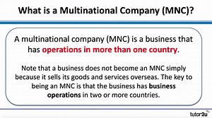 Multinationals