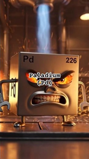 Palladium (Pd) | Elements | #shorts
