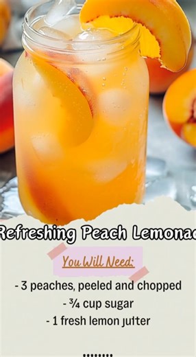 2.5K views · 24 reactions | This Refreshing Peach Lemonade is a...