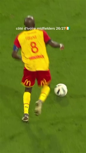 Côte d'Ivoire Midfielders Season 26/27 Overview