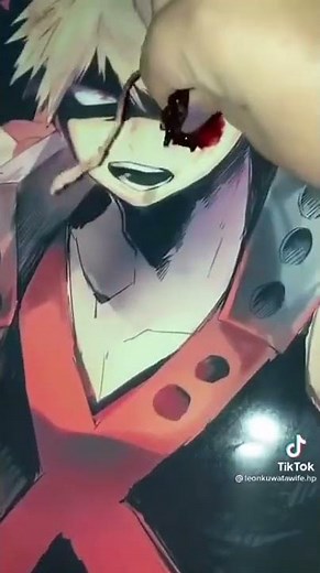 bakugo tampon video my hero academia