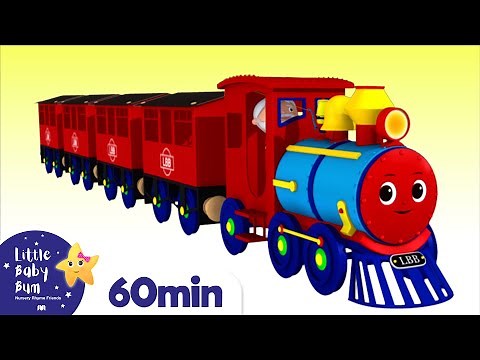 Train Song +More Nursery Rhymes and Kids Songs | Little Baby Bum
