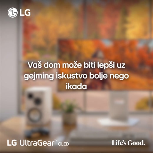 Učinite svoj dom lepšim mestom uz high-tech LG monitor! 🤩 LG UltraGear™ OLED 21:9 WQHD zakrivljeni Smart Gaming Monitor pruža iskustvo koje će vas naterati da provodite više vremena kod kuće, potpuno uronjeni u omiljene igre! 🎮 Nećete samo voleti 34" WQHD (3440 x 1440) OLED ekran, već i 240Hz osvežavanje i webOS operativni sistem koji funkcioniše kao vaš zabavni centar! 🙌🏻 Saznajte više: https://www.lg.com/rs/monitori/lg-34gx90sa-w Označeni uređaj pripada energetskoj klasi G (na skali od A d