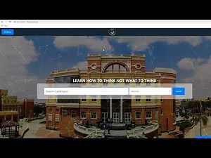 BUE Library's website orientation