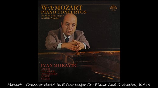 莫扎特 - 第14钢琴协奏曲 黑胶唱片 Hi-Res 莫拉维茨 Mozart - Piano Concerto No.14