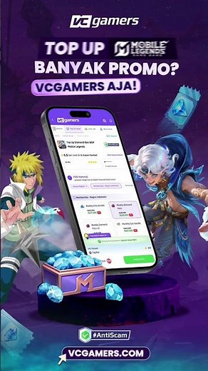 Top Up ML Lebih Murah Pakai Kode Diskon! #antiscam