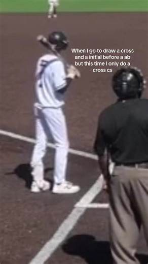 Ahh mann #fypシ #baseball | when i draw a cross and an initial baseball