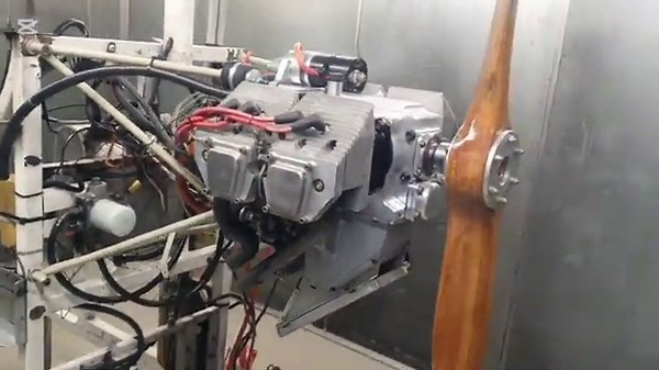 Jabiru 2200 test run after rebuild.