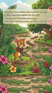 Can a Mouse Deer Trick a Crocodile? 😲
