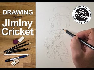 Drawing Disney - Jiminy Cricket.