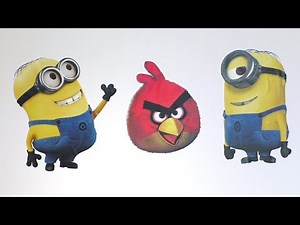 ANGRY BIRDS Big Wall Stickers