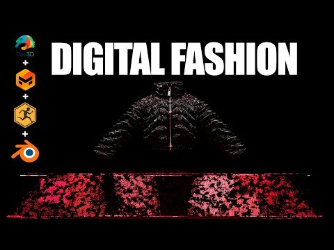 DIGITAL FASHION. Одежда в 3D. (DAZ3D, MARVELOUS DESIGNER, BLENDER)