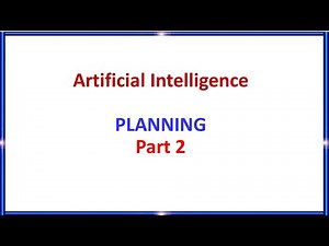 Artificial Intelligence - Goal Stack Planning