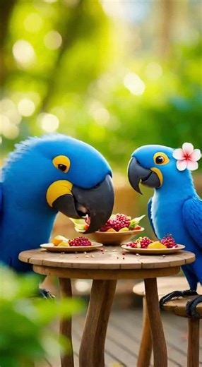 Stop scrolling… this blue beauty deserves your attention 💙🔥 #parrotlove #parrotsoftiktok #rioblue #bluerioparrots #parrotslover