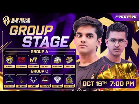 SBL 2025 | Group Stage – Day 3 | Group A vs Group C | Supreme Battle League