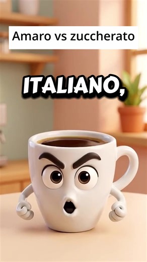Caffè amaro vs zuccherato!#caffe #vs #divertente