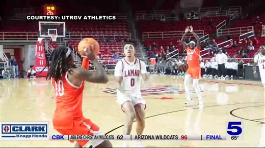 UTRGV men's basketball defeats Lamar for first conference win of the season