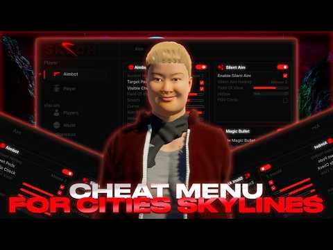 ^^Updated^^ Cheat Menu - For Cities Skylines | Best Cheat For CitiesS | Many Functions | FREE 100%