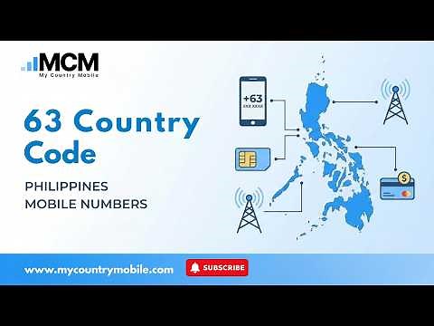 63 Country Code: Your Ultimate Guide to Calling the Philippines | My Country Mobile