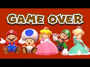 Super Mario 3D World - Game Over (All Characters)